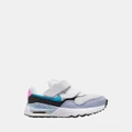 Nike - Air Max Systm Infant - Sneakers (White/Blue/Black) Air Max Systm Infant