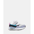 Nike - Air Max Systm Infant - Sneakers (White/Blue/Black) Air Max Systm Infant