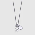 Von Treskow - Fine Initial Necklace - Jewellery (Silver) Fine Initial Necklace