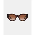 Burberry - 0BE4390 Meadow - Sunglasses (Havana) 0BE4390 Meadow