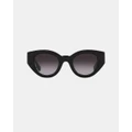 Burberry - 0BE4390 Meadow - Sunglasses (Black) 0BE4390 Meadow