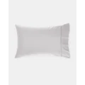 Linen House - Nara 400TC Bamboo Cotton Standard Pillowcase - Home (Silver) Nara 400TC Bamboo Cotton Standard Pillowcase