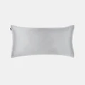 Linen House - Silk Pillowcase - Home (Silver) Silk Pillowcase