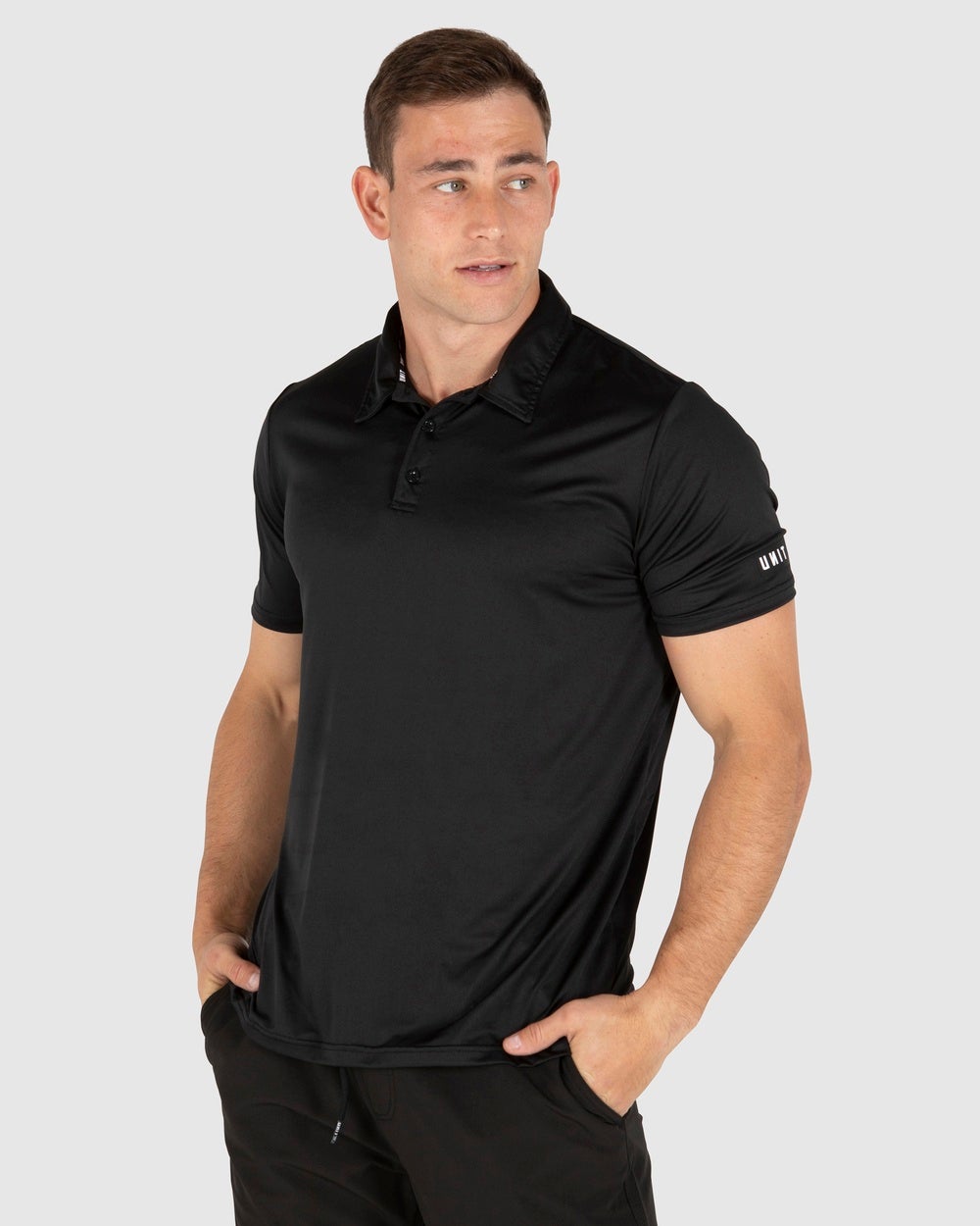 UNIT Workwear - Elite Flex Polo - Shirts & Polos (BLACK) Elite Flex Polo