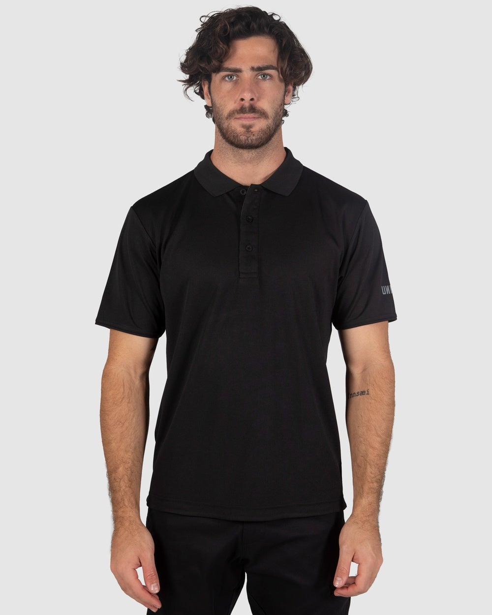 UNIT - Bolt Polo - Shirts & Polos (BLACK) Bolt Polo