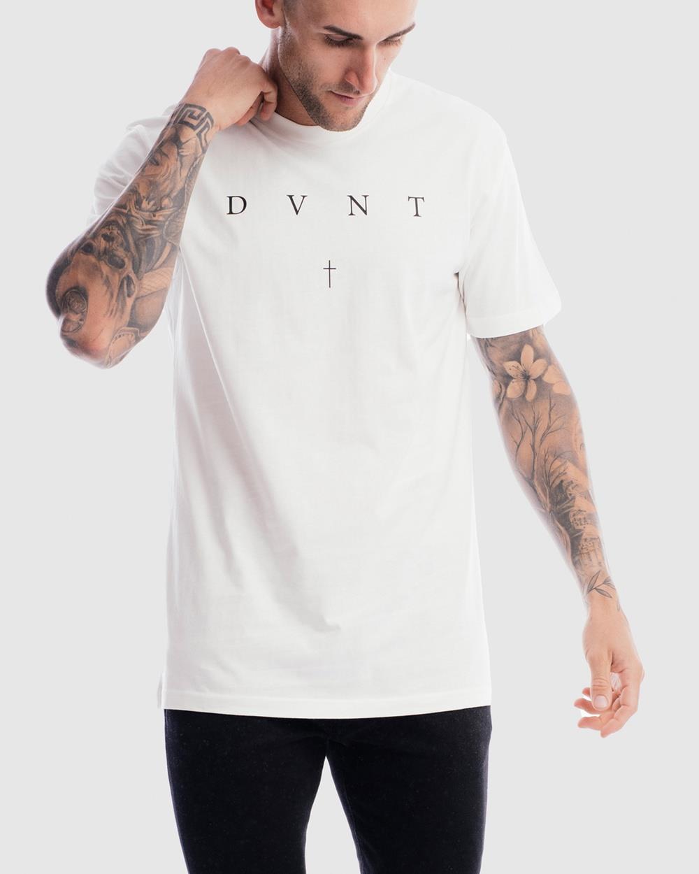 DVNT - Saint Tee - T-Shirts & Singlets (White) Saint Tee