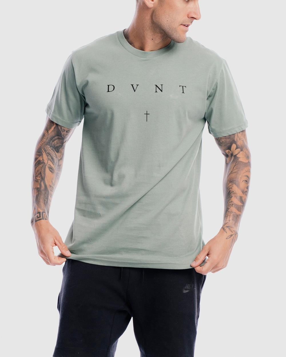 DVNT - Saint Tee - T-Shirts & Singlets (Sage) Saint Tee