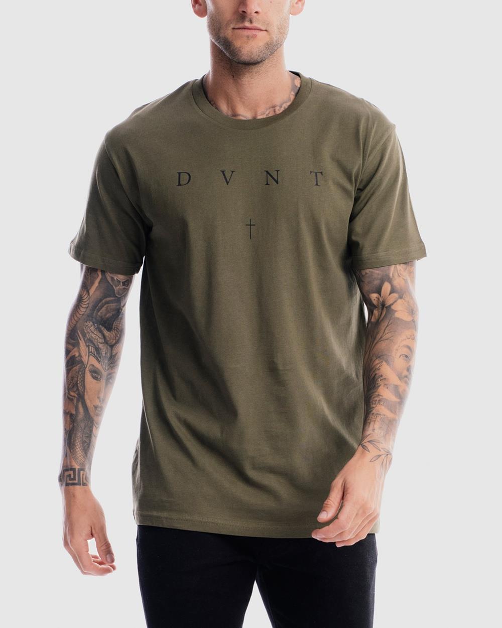 DVNT - Saint Tee - T-Shirts & Singlets (Olive) Saint Tee