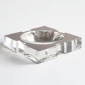 Greg Natale - Carter Acrylic Bowl Brushed Platinum Small - Home (Brushed Platinum) Carter Acrylic Bowl Brushed Platinum Small