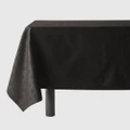Greg Natale - Hellenica Rectangle Tablecloth Black - Home (Black) Hellenica Rectangle Tablecloth Black