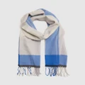 Oxford - Ennis Colour Block Scarf - Scarves & Gloves (Blue Stripe) Ennis Colour Block Scarf
