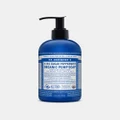 Dr Bronner's - Organic Pump Soap Peppermint 355ml - Skincare (Navy) Organic Pump Soap Peppermint 355ml