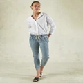 DRICOPER DENIM - Active Jeans - Crop (Sunbleached) Active Jeans