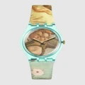 Swatch - Nascita Di Venere Watch By Sandro Botticelli - Watches (Blue) Nascita Di Venere Watch By Sandro Botticelli