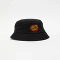 Santa Cruz - Classic Dot Patch Hat - Hats (Black) Classic Dot Patch Hat