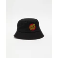 Santa Cruz - Classic Dot Patch Hat - Hats (Black) Classic Dot Patch Hat