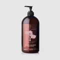Silk Oil of Morocco - 1 Litre Argan Hand and Body Wash Frangipani - Beauty (Frangipani) 1 Litre Argan Hand and Body Wash - Frangipani