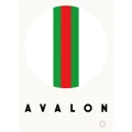 Clubbies Prints - 'Avalon' - Home (Green) 'Avalon'