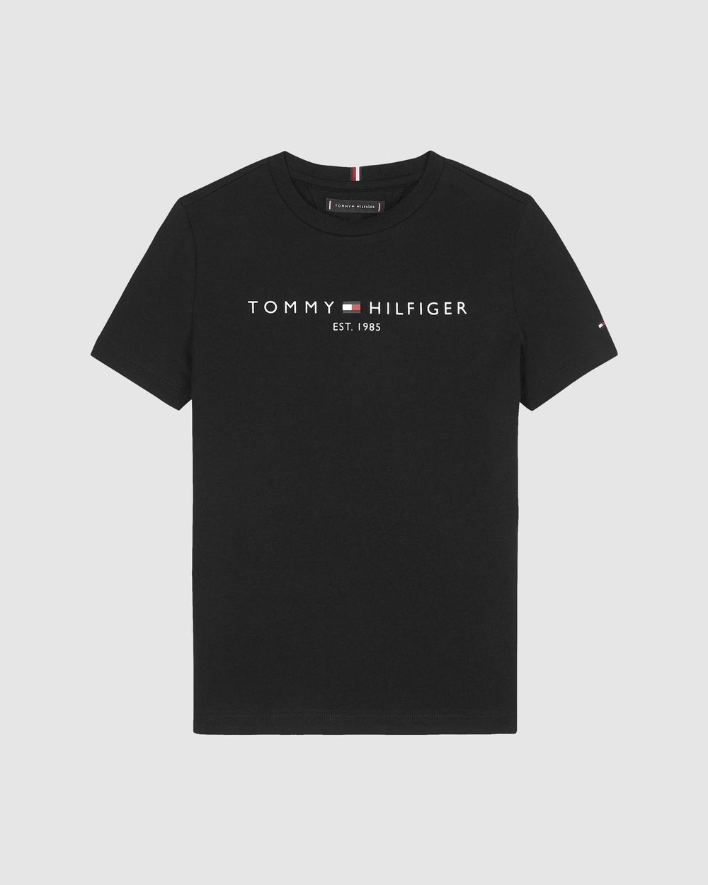 Tommy Hilfiger - Essential Short Sleeve Tee Teens - T-Shirts & Singlets (Black) Essential Short Sleeve Tee - Teens