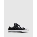 Converse - Chuck Taylor All Star 1V Easy On Youth - Sneakers (Black) Chuck Taylor All Star 1V Easy-On Youth