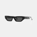 Versace - 0VE4432U - Sunglasses (Black) 0VE4432U