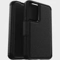 Otterbox - Galaxy S23+ Strada Phone Case - Tech Accessories (Black) Galaxy S23+ Strada Phone Case