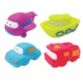 Bright Child - Bath Buddies Transport - Bath Toys (Multi) Bath Buddies Transport
