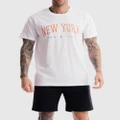 Counter Culture - New York Tee - Short Sleeve T-Shirts (White) New York Tee