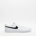 Nike - Court Vision Low Next Nature Women's - Lifestyle Sneakers (White, Black & White) Court Vision Low Next Nature - Women's