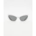 Versace - 0VE4450 - Sunglasses (White) 0VE4450