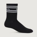 Kathmandu - NuYarn Tube Socks - Crew Socks (Black) NuYarn Tube Socks