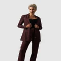 Old Flame Label - Ember Blazer - Suits & Blazers (Red) Ember Blazer