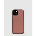 Status Anxiety - Who's Who Case iPhone 14 - Tech Accessories (Dusty Rose) Who's Who Case - iPhone 14