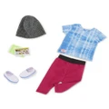 Our Generation - Boys Jogger and Beanie Hat Outfit - Doll playsets (Multi) Boys Jogger and Beanie Hat Outfit