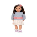 Our Generation - Doll with Pink Pleated Skirt Mei - Plush dolls (Multi) Doll with Pink Pleated Skirt Mei