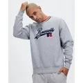 Russell Athletic - Ebbets Sweatshirt - Sweats (Grey Marle) Ebbets Sweatshirt