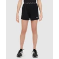 Nike - Dri FIT Trophy Shorts - Shorts (Black & White) Dri-FIT Trophy Shorts