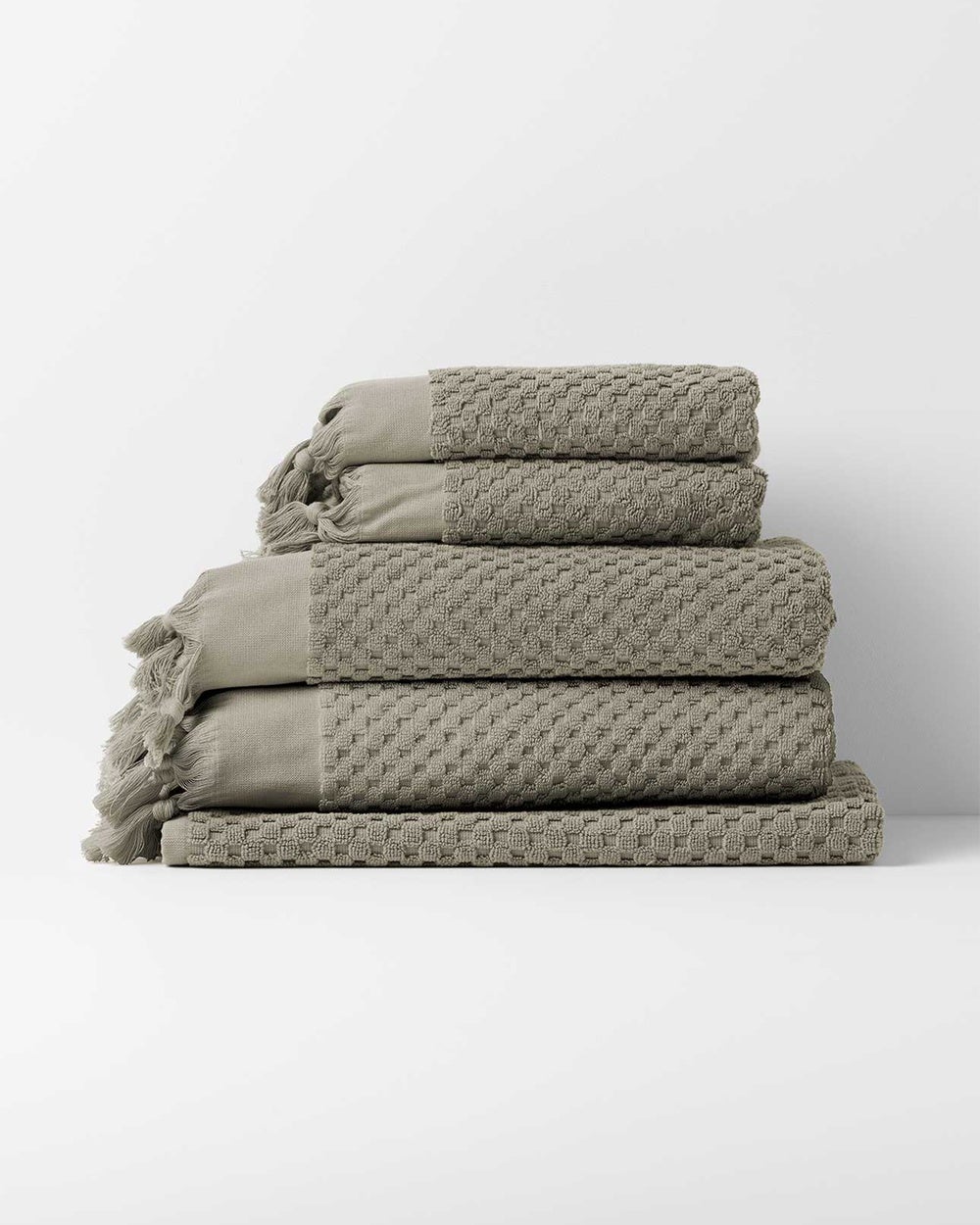Aura Home - Milos Bath Towel Set - Bathroom (Natural) Milos Bath Towel Set