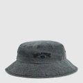 Billabong - Peyote Washed Bucket Hat For Men - Hats (WASHED BLACK) Peyote Washed Bucket Hat For Men