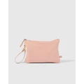 OiOi - Vegan Leather Nappy Changing Pouch - Bags (Pink) Vegan Leather Nappy Changing Pouch