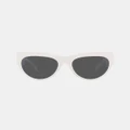 Versace - 0VE4440U - Sunglasses (White) 0VE4440U