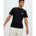 Carhartt - SS Pocket T Shirt - T-Shirts & Singlets (Black) SS Pocket T-Shirt