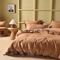 Linen House - Den Quilt Cover Set - Home (Caramel) Den Quilt Cover Set