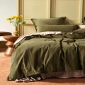 Linen House - Den Quilt Cover Set - Home (Caper) Den Quilt Cover Set