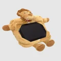 Bambury - Lion Go Go Multi Purpose Travel Pillow - Educational & Science Toys (Gold) Lion Go-Go Multi-Purpose Travel Pillow