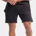 First Division - Weekender Fleece Shorts - Shorts (Black) Weekender Fleece Shorts
