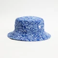 The Proper Label - By Tpl Bucket Hat ™ - Hats (Blue Bandana) By Tpl Bucket Hat ™
