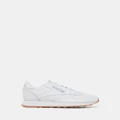 Reebok - CL Leather - Sneakers (White/White) CL Leather