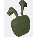 Defunc - True Audio Bluetooth Earphones - Tech Accessories (Green) True Audio Bluetooth Earphones