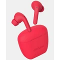 Defunc - True Audio Bluetooth Earphones - Tech Accessories (Red) True Audio Bluetooth Earphones